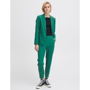 NWT ICHI LEXI Emerald Green Blazer
